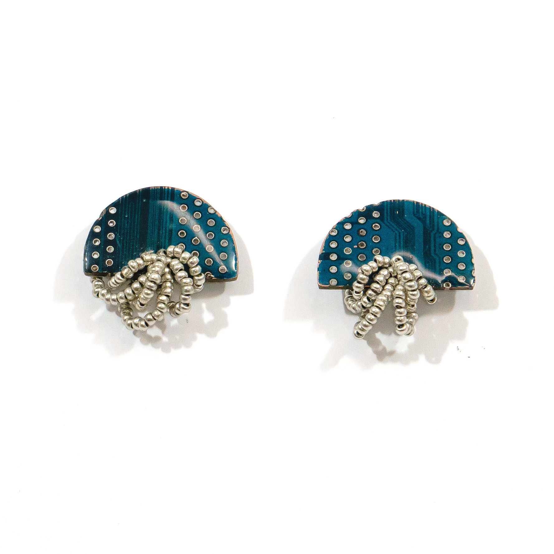 ARCADE BLUE EARRINGS