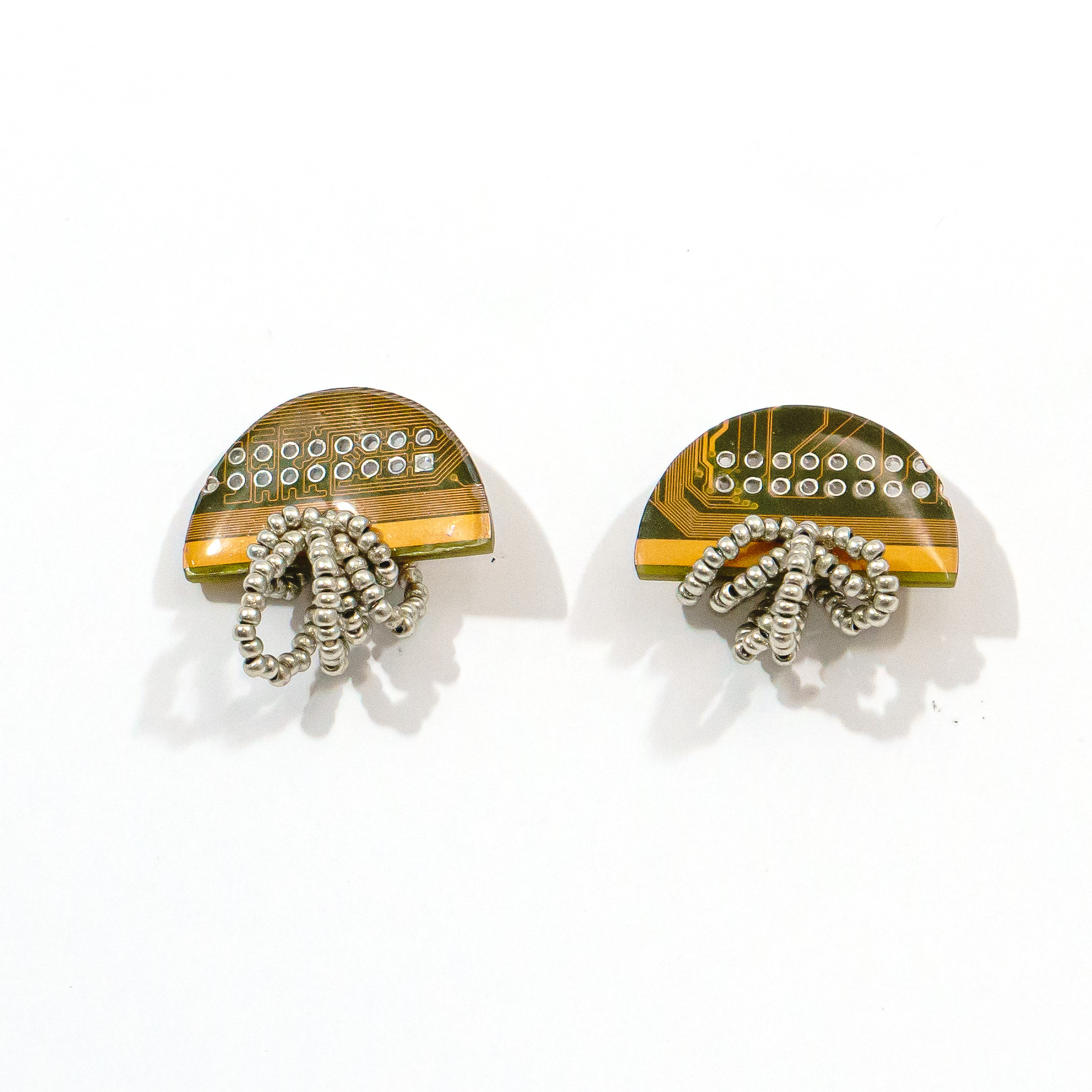 ARCADE YELLOW EARRINGS
